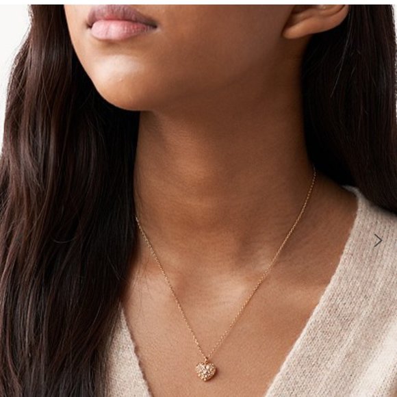 Fossil Rose Gold Glitz Heart - Picture 8 of 15